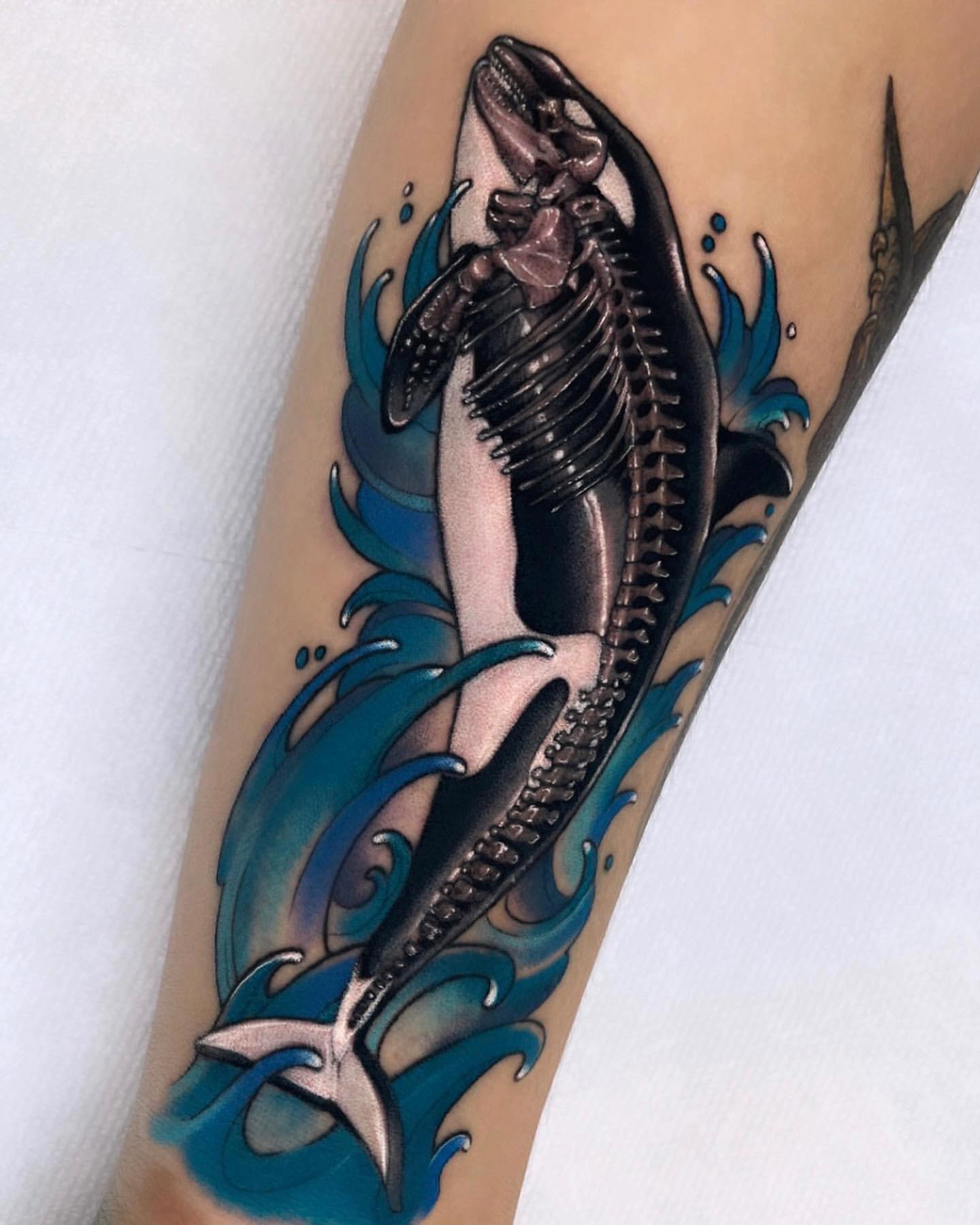 Orca Tattoo Ideas 28