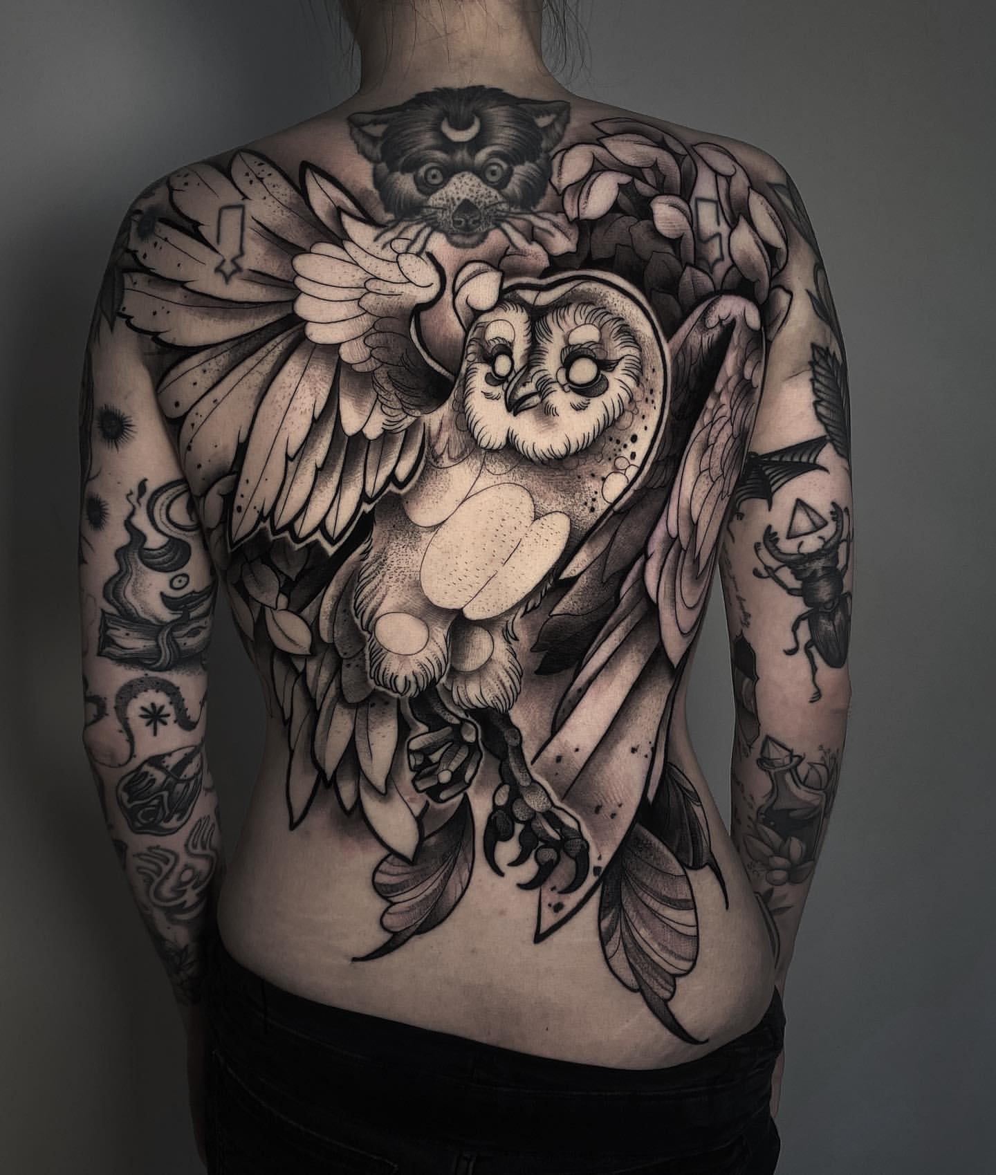 Owl Tattoo Ideas 33
