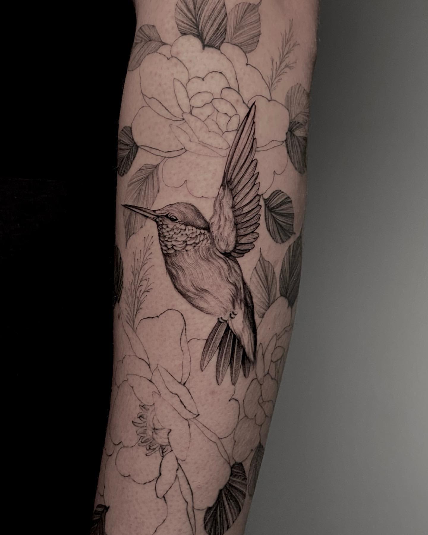 Hummingbird Tattoo Ideas 58