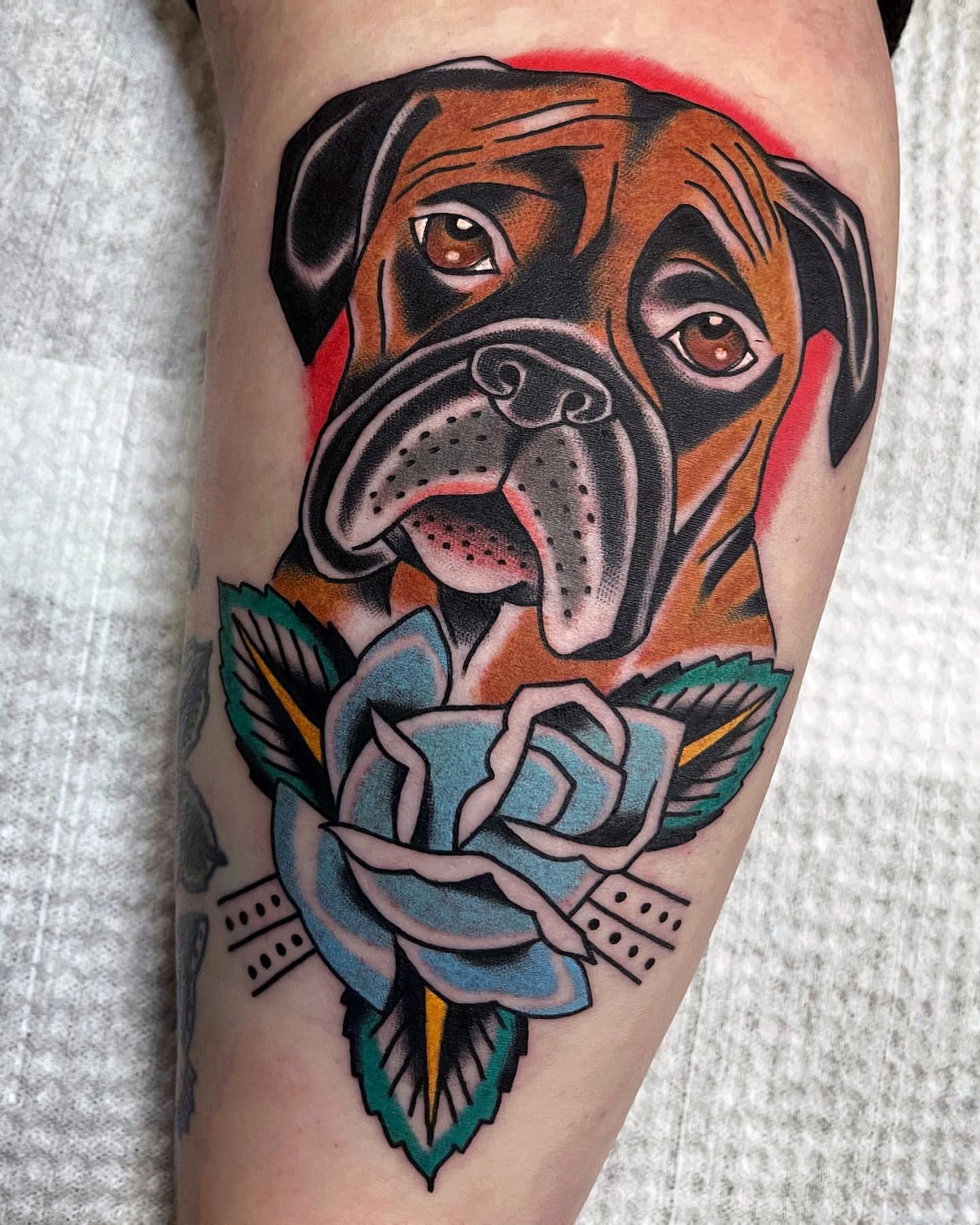 Dog Tattoo Ideas 22