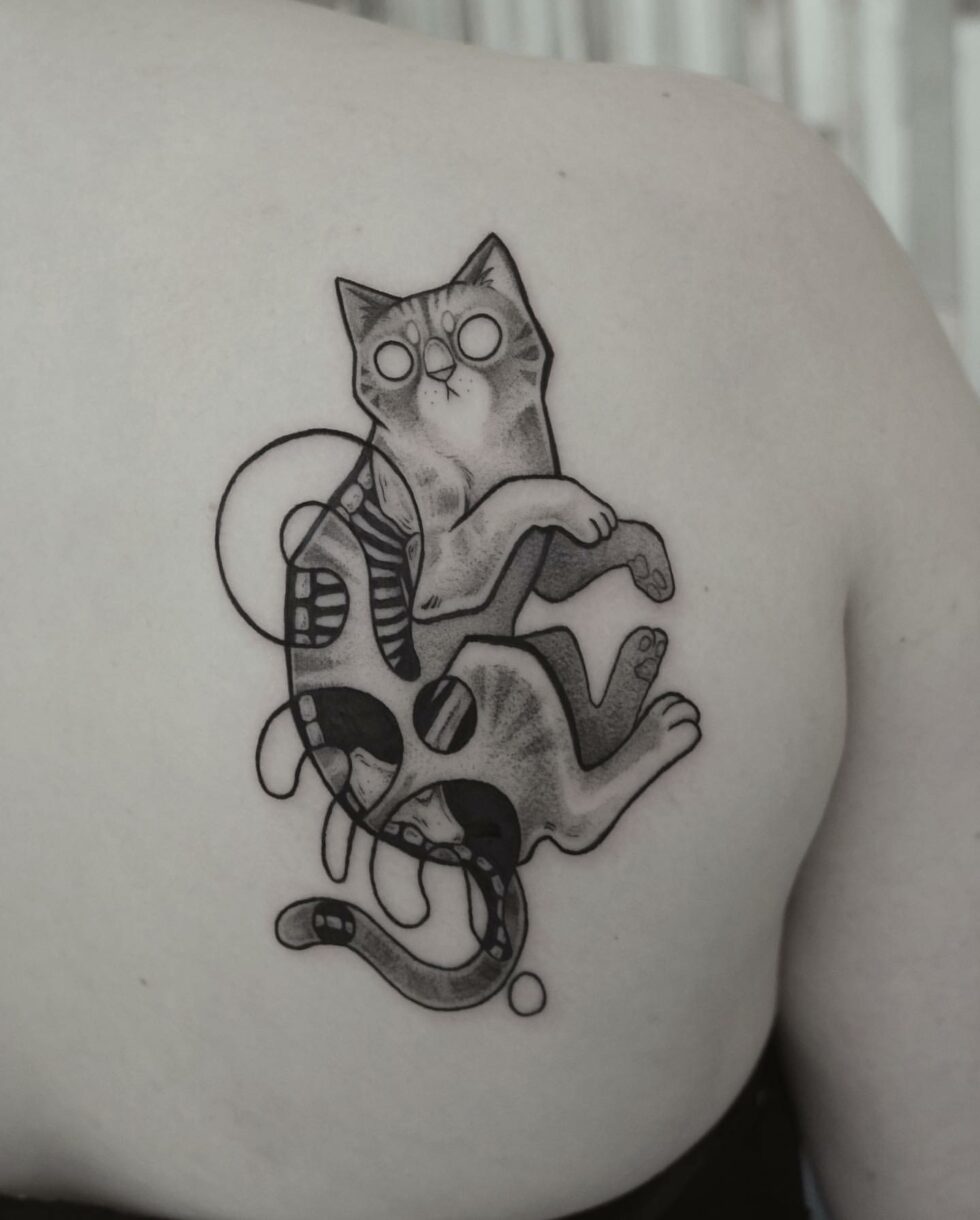 32 Cute Cat Tattoo Ideas for Women in 2023