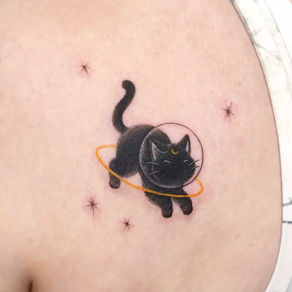 32 Cute Cat Tattoo Ideas for Women in 2023