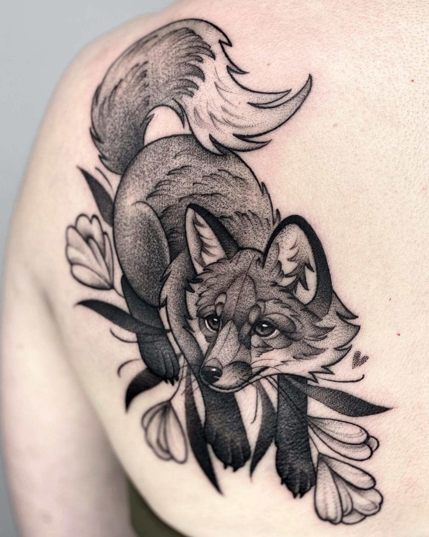 Fox Tattoo Ideas 23