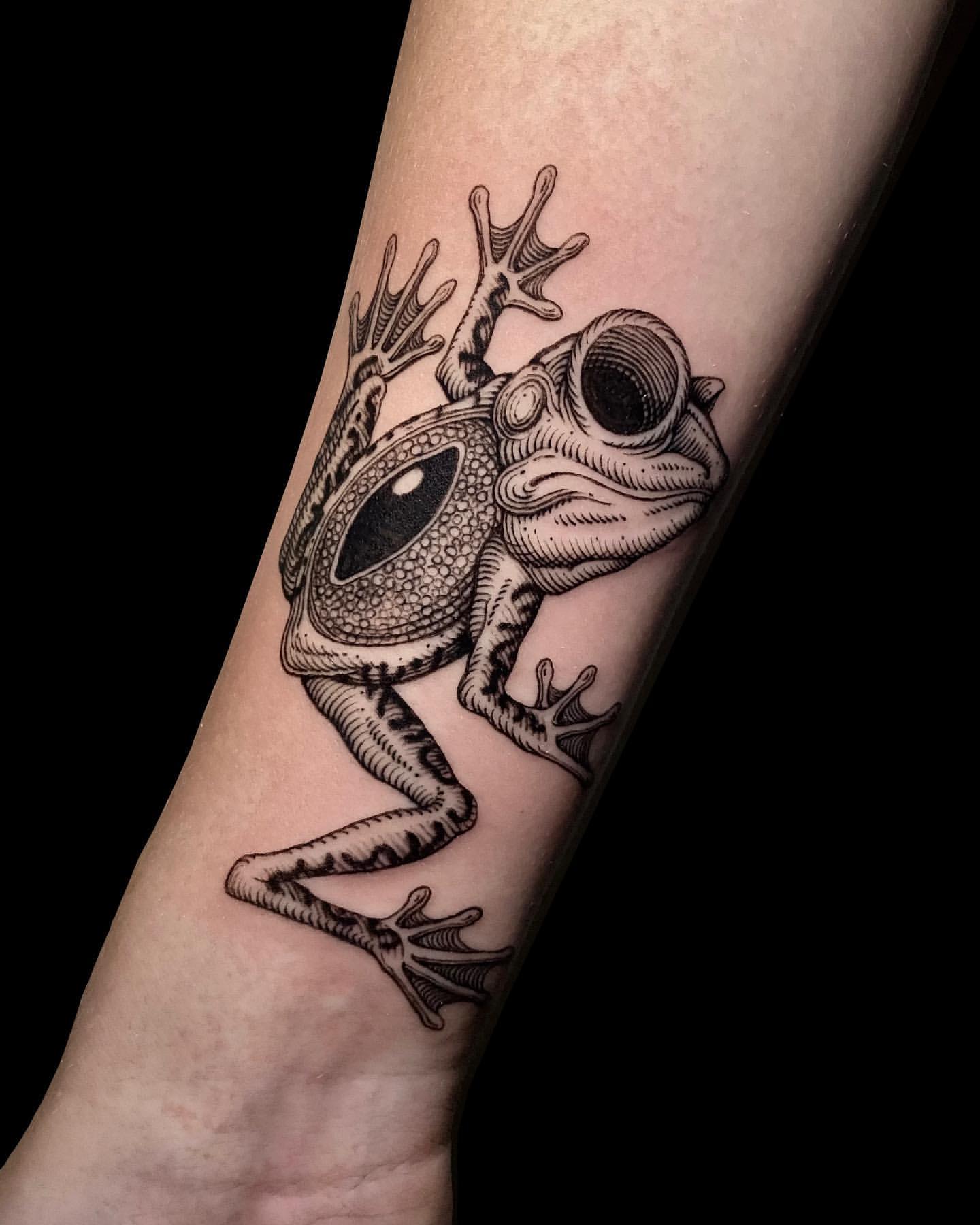 Frog Tattoo Ideas 9
