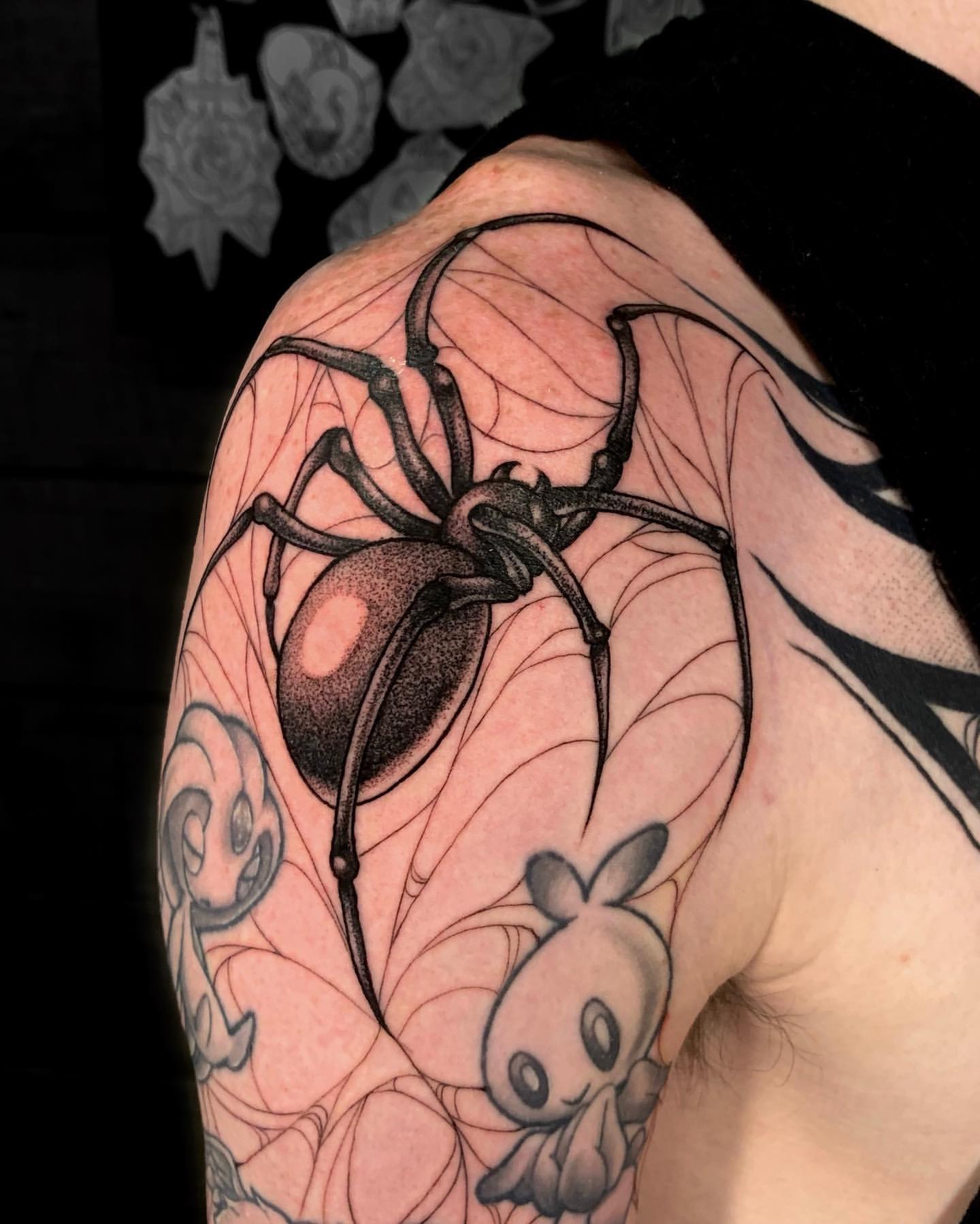 Spider Tattoo Ideas 22