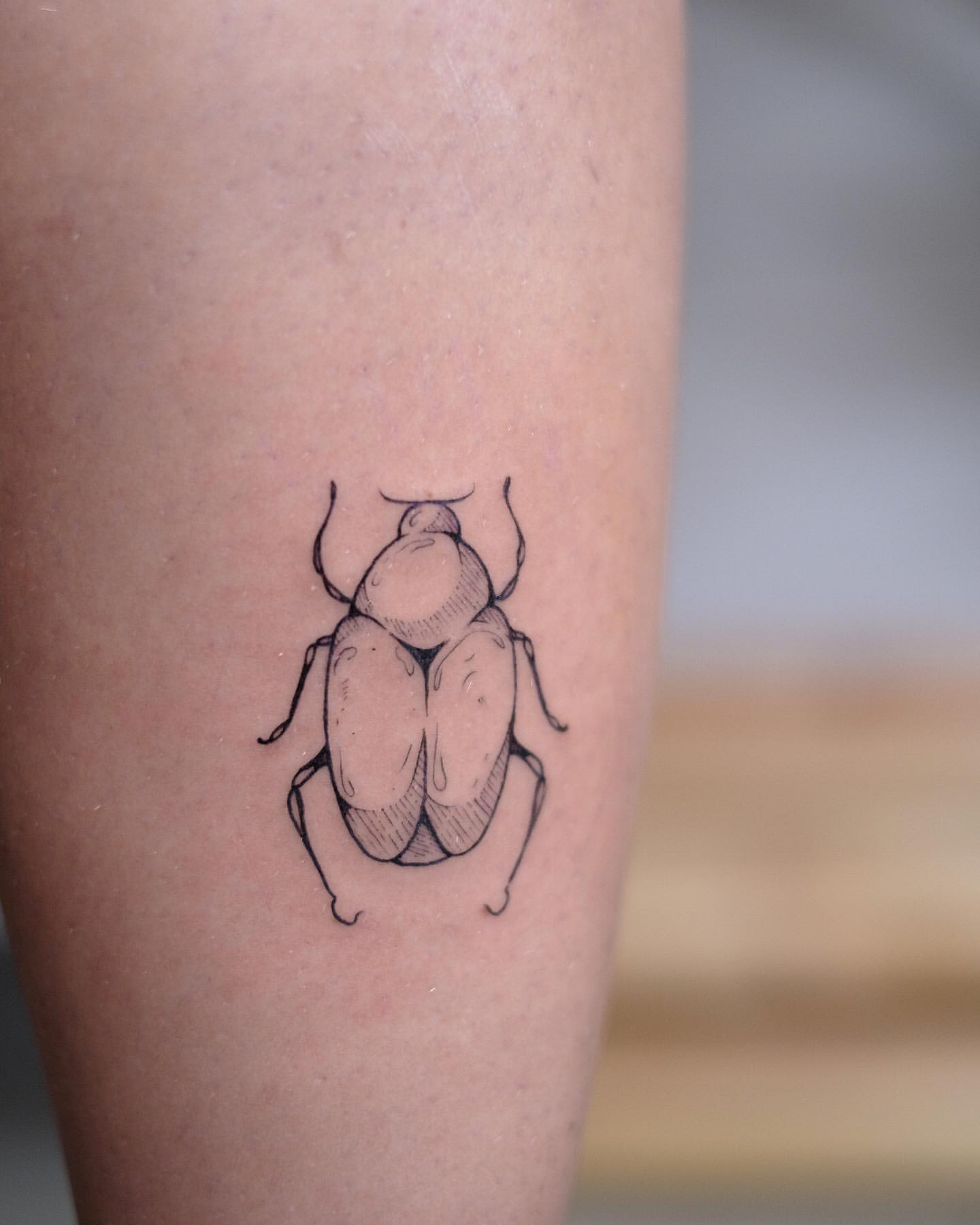 Scarab/Beetle Tattoo Ideas 33