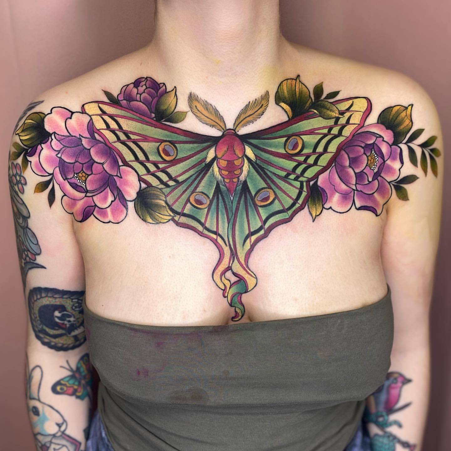 25 Stunning Moth Tattoo Ideas For Men & Women in 2023