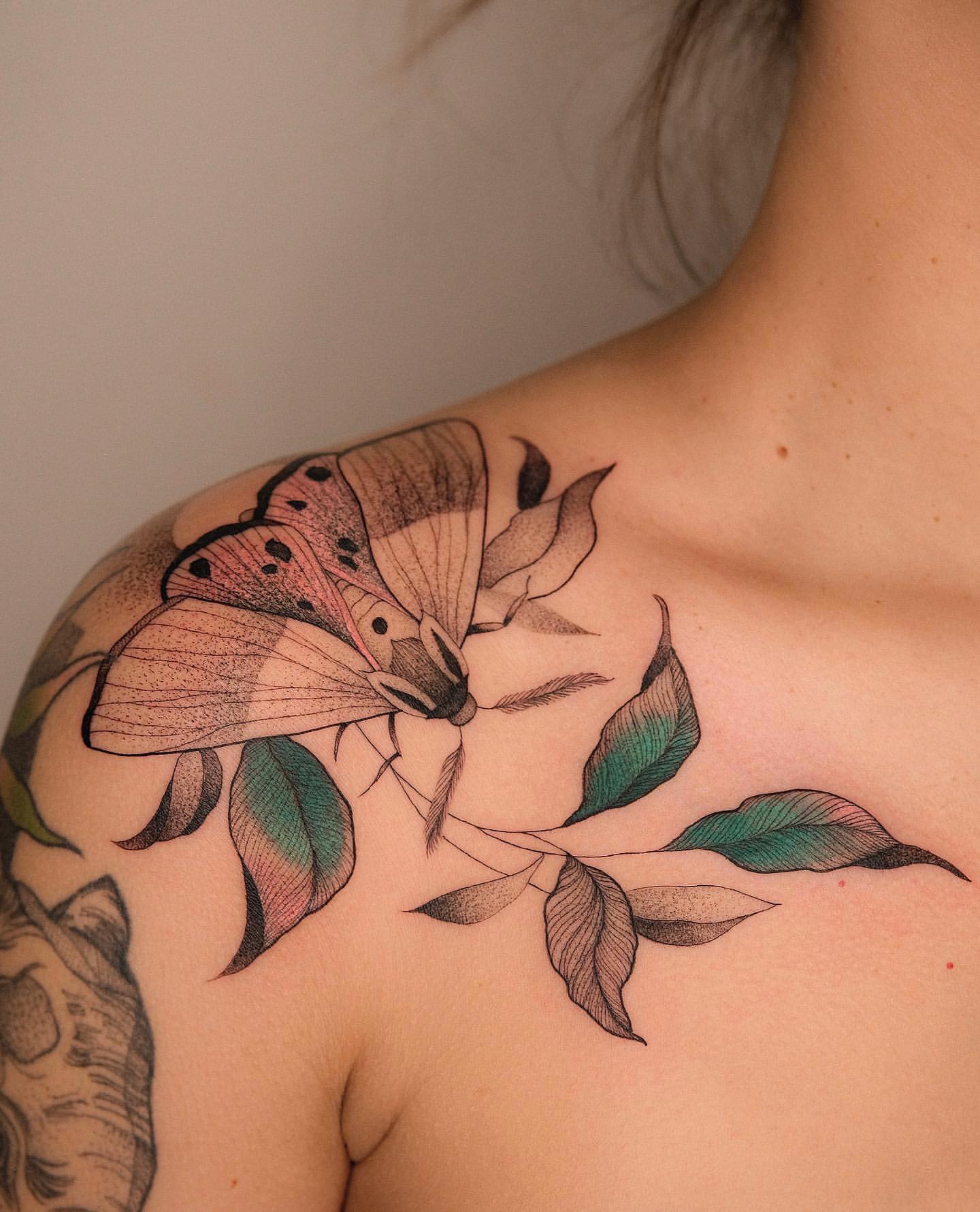 Moth Tattoo ideas 18