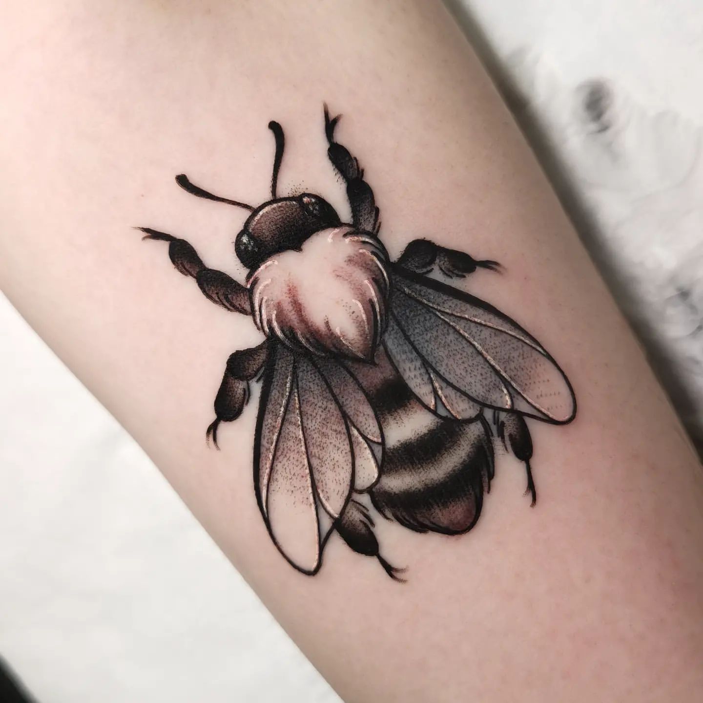 Bee Tattoo Ideas 24