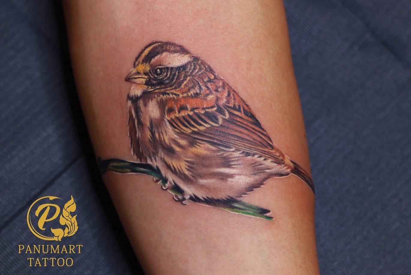 Sparrow Tattoo Ideas 41