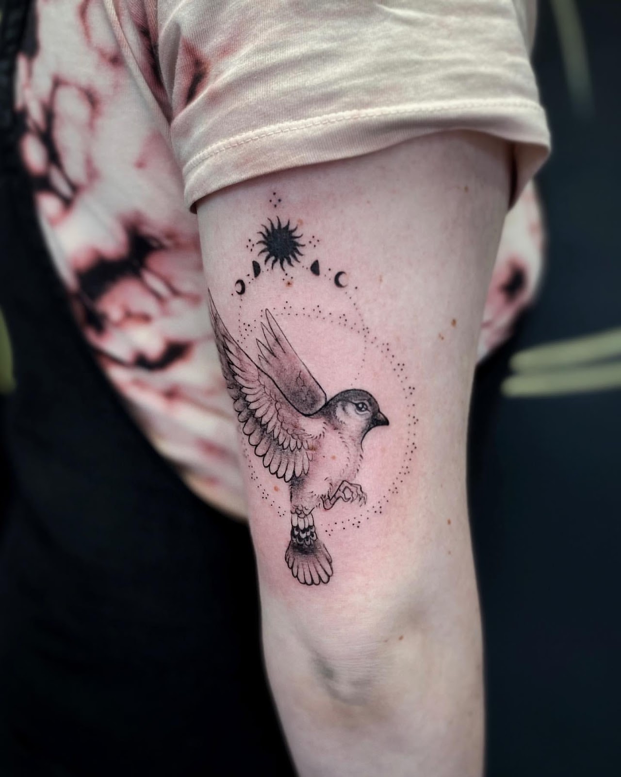 Sparrow Tattoo Ideas 11