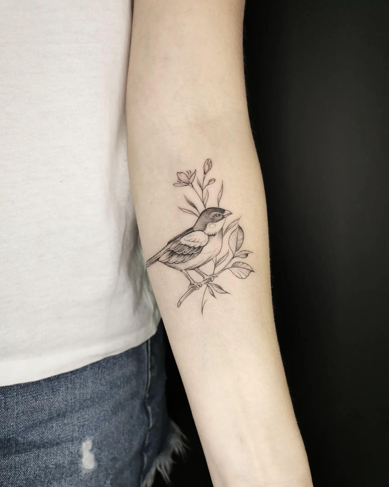 Sparrow Tattoo Ideas 44