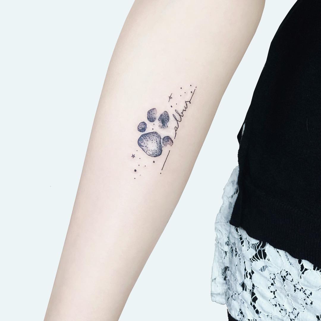 26 Adorable Paw Print Tattoo Ideas For Men & Women In 2023
