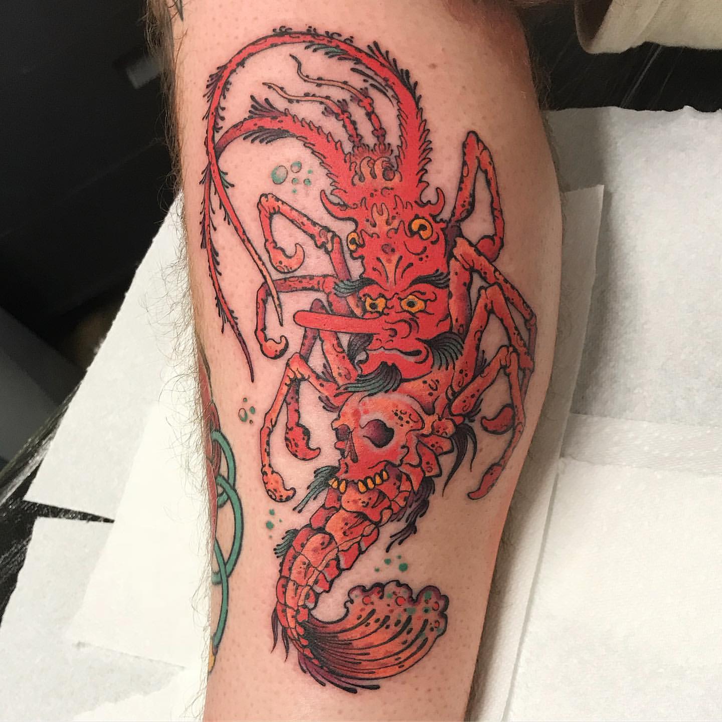 Lobster Tattoo Ideas 1