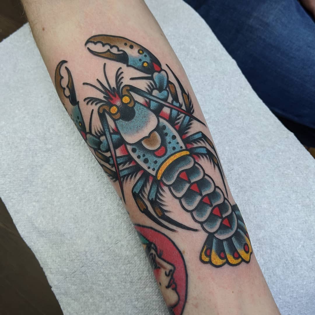 Lobster Tattoo Ideas 3