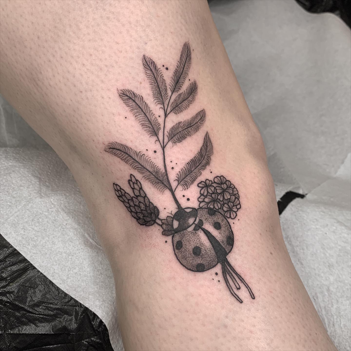 Ladybug Tattoo Ideas 2