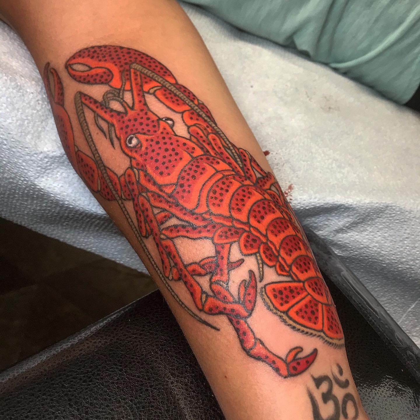 Lobster Tattoo Ideas 7