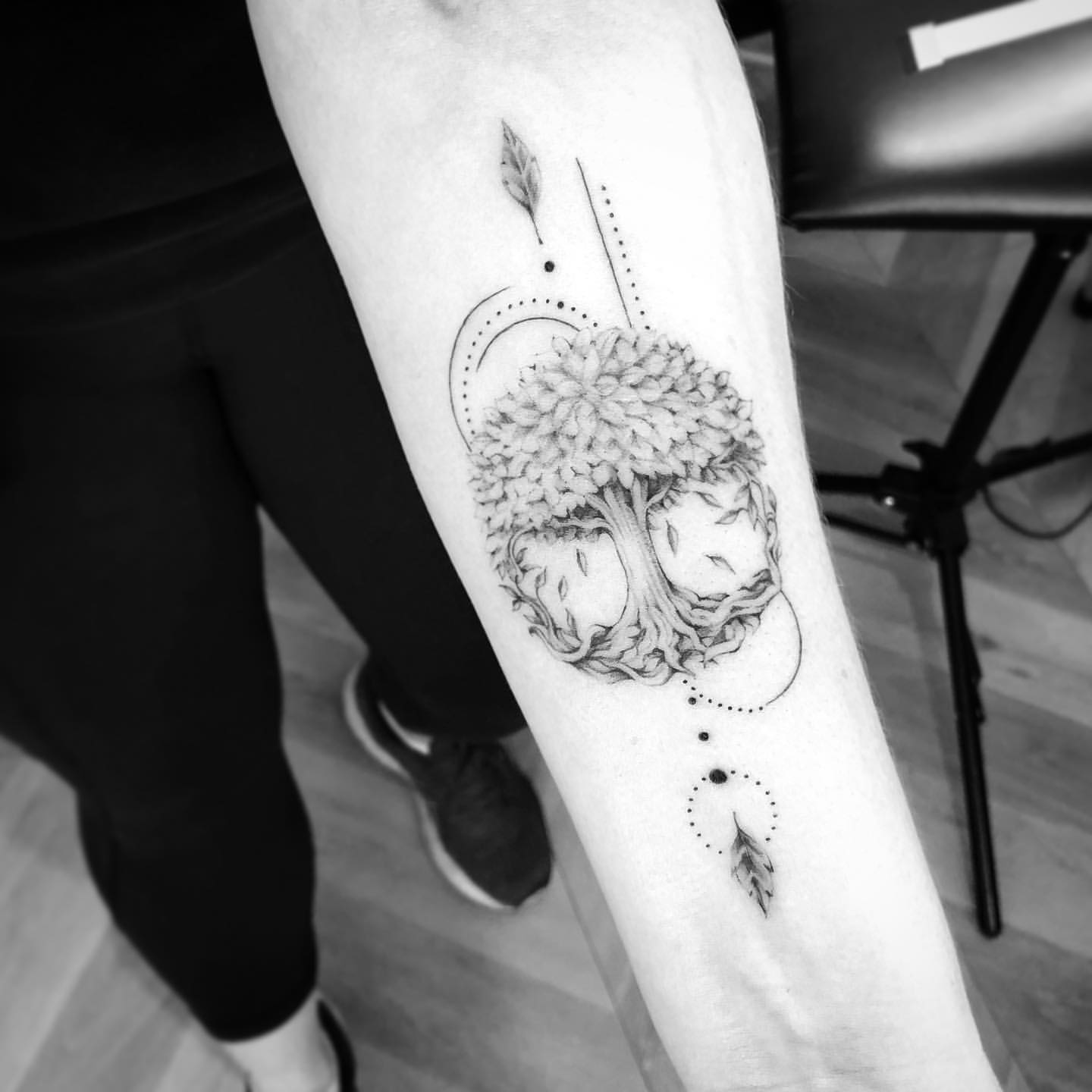 Tree Of Life Tattoo Design Female Tree Of Life Tattoo Sketch - Inspire  Uplift