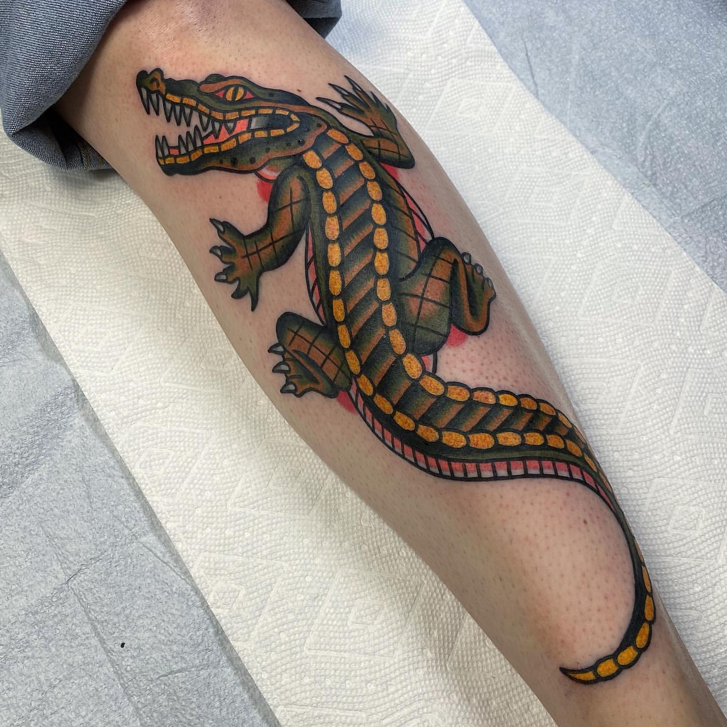 Alligator Tattoo Ideas 10