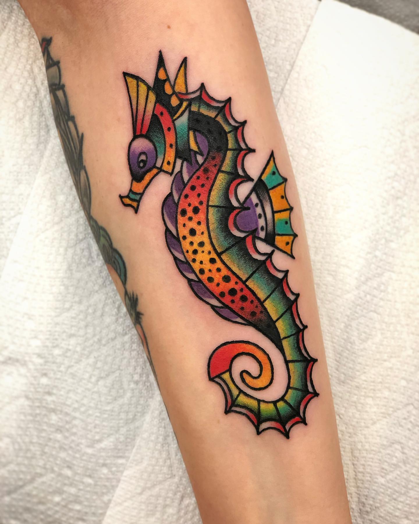 Seahorse Tattoo Ideas 8