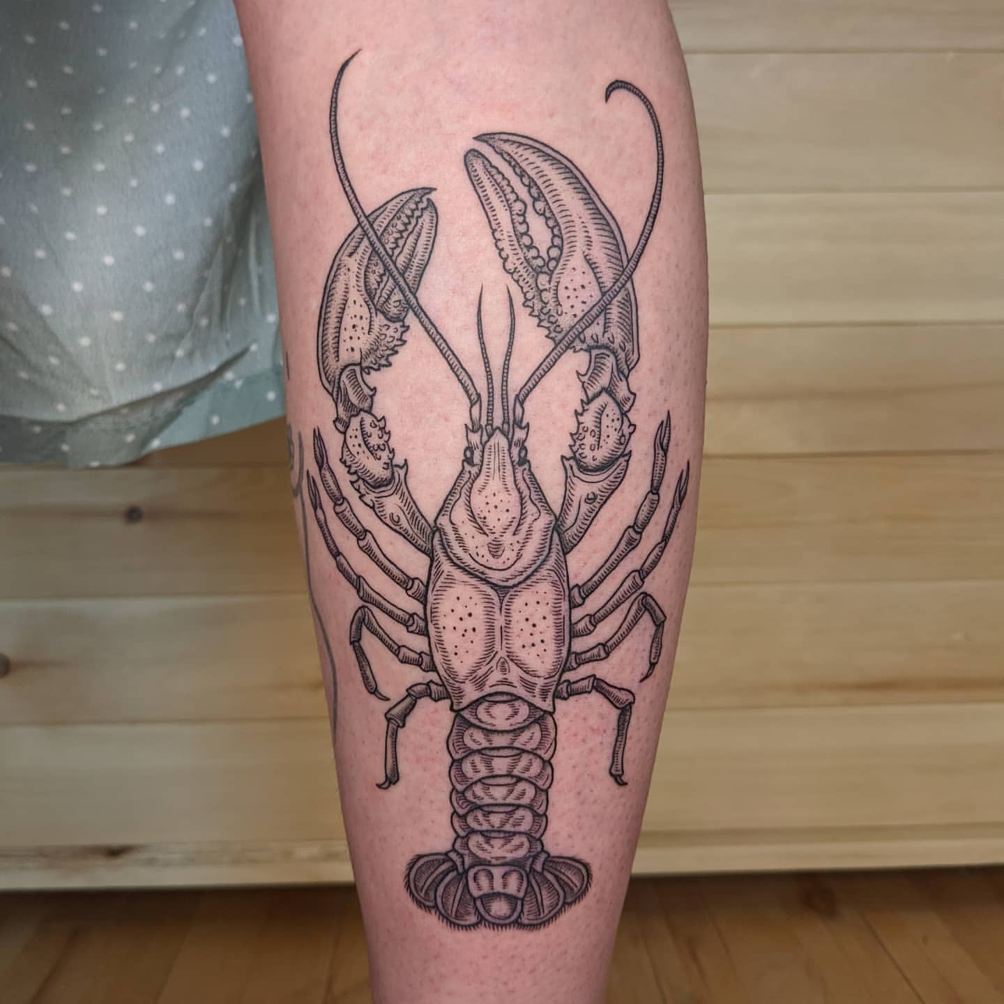 Lobster Tattoo Ideas 12