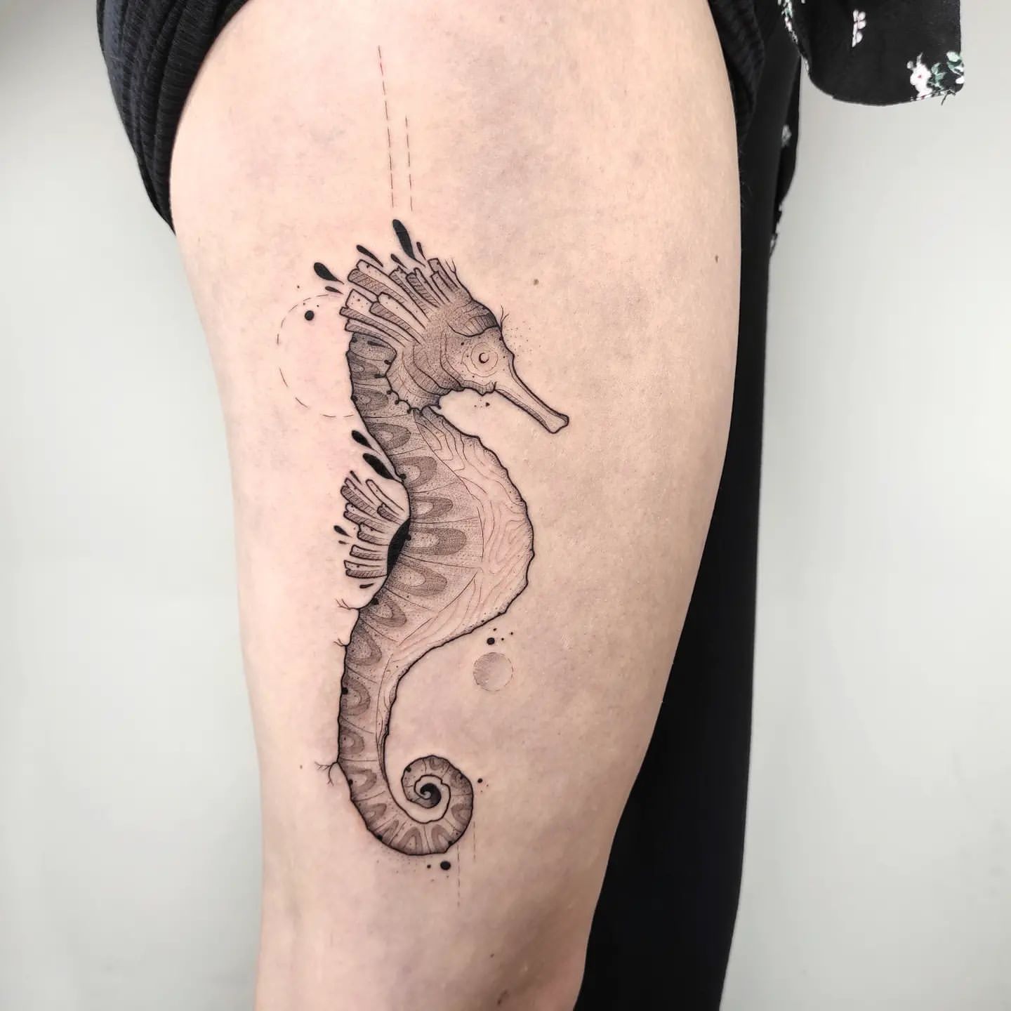 Seahorse Tattoo Ideas 13