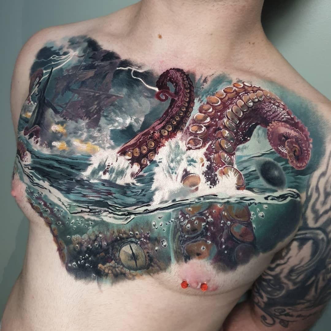 Jellyfish Tattoo Ideas 32