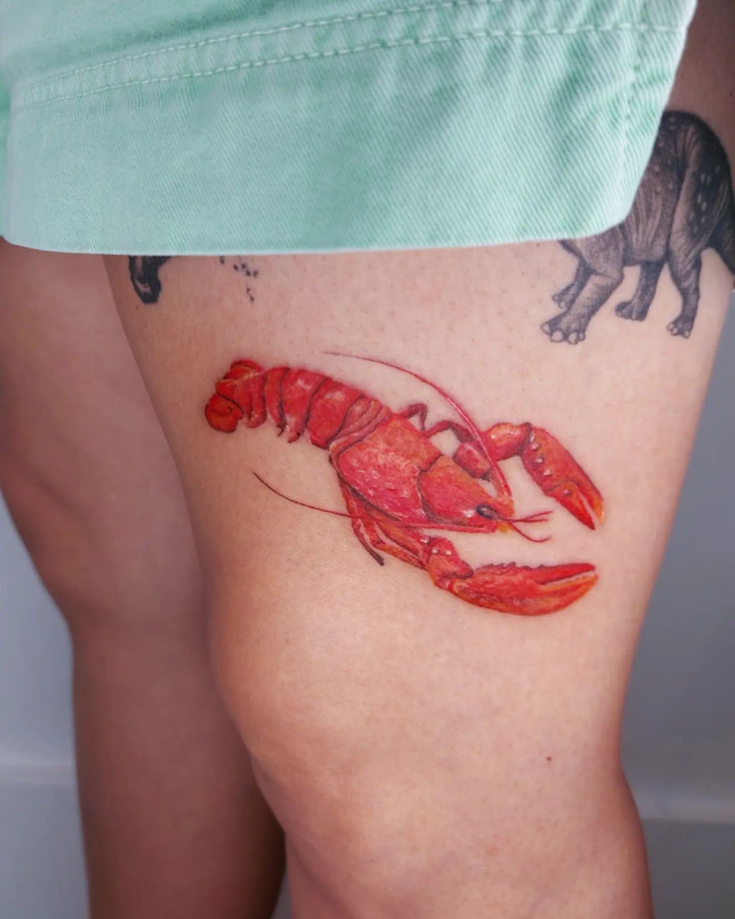 Lobster Tattoo Ideas 21