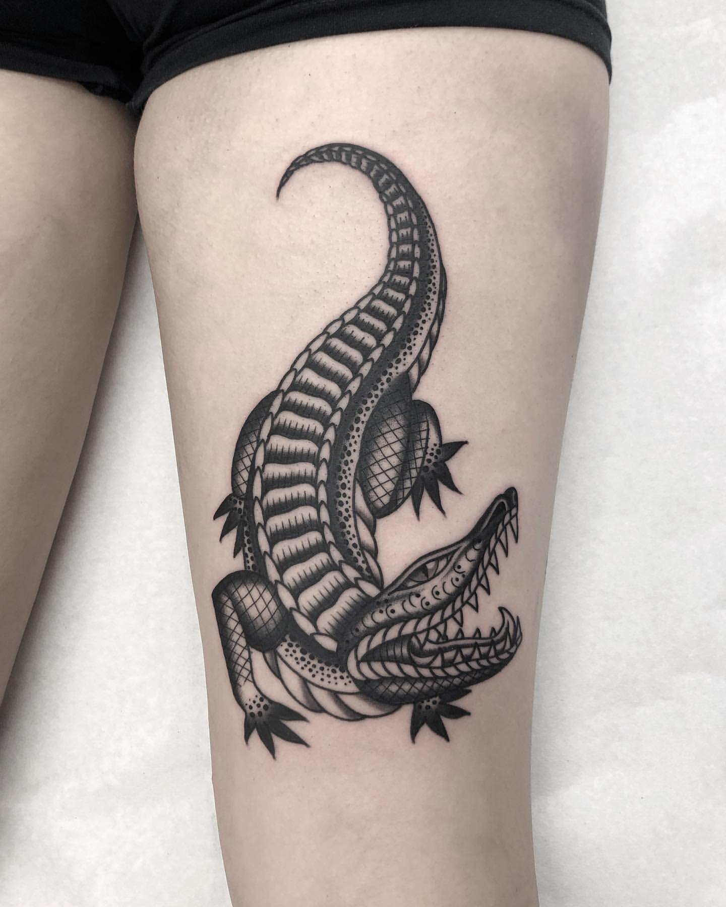 Alligator Tattoo Ideas 17