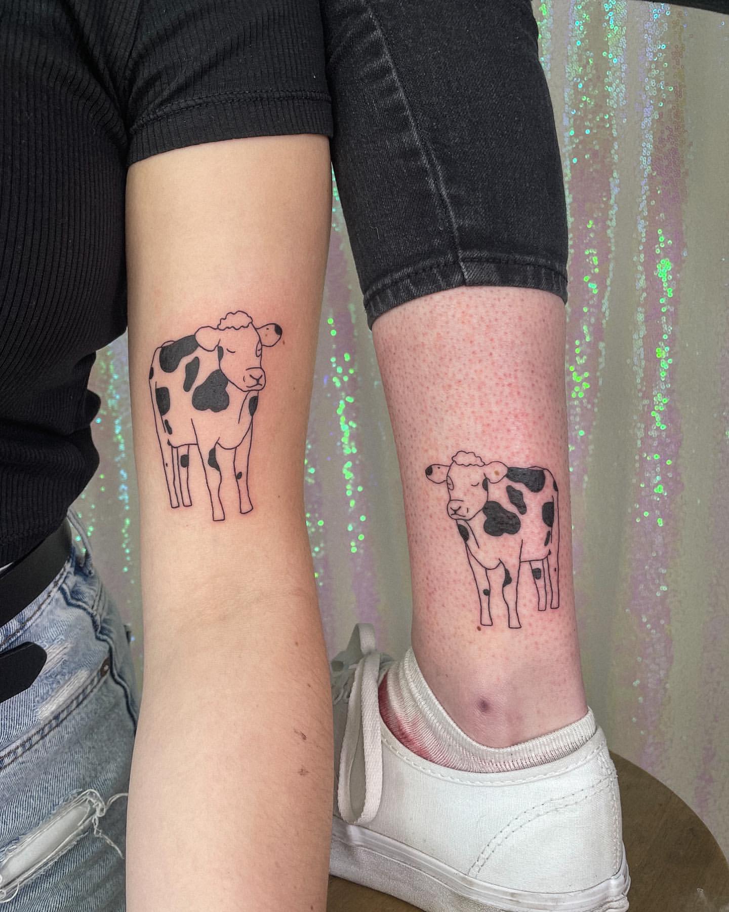 Pin on Cow tattoo