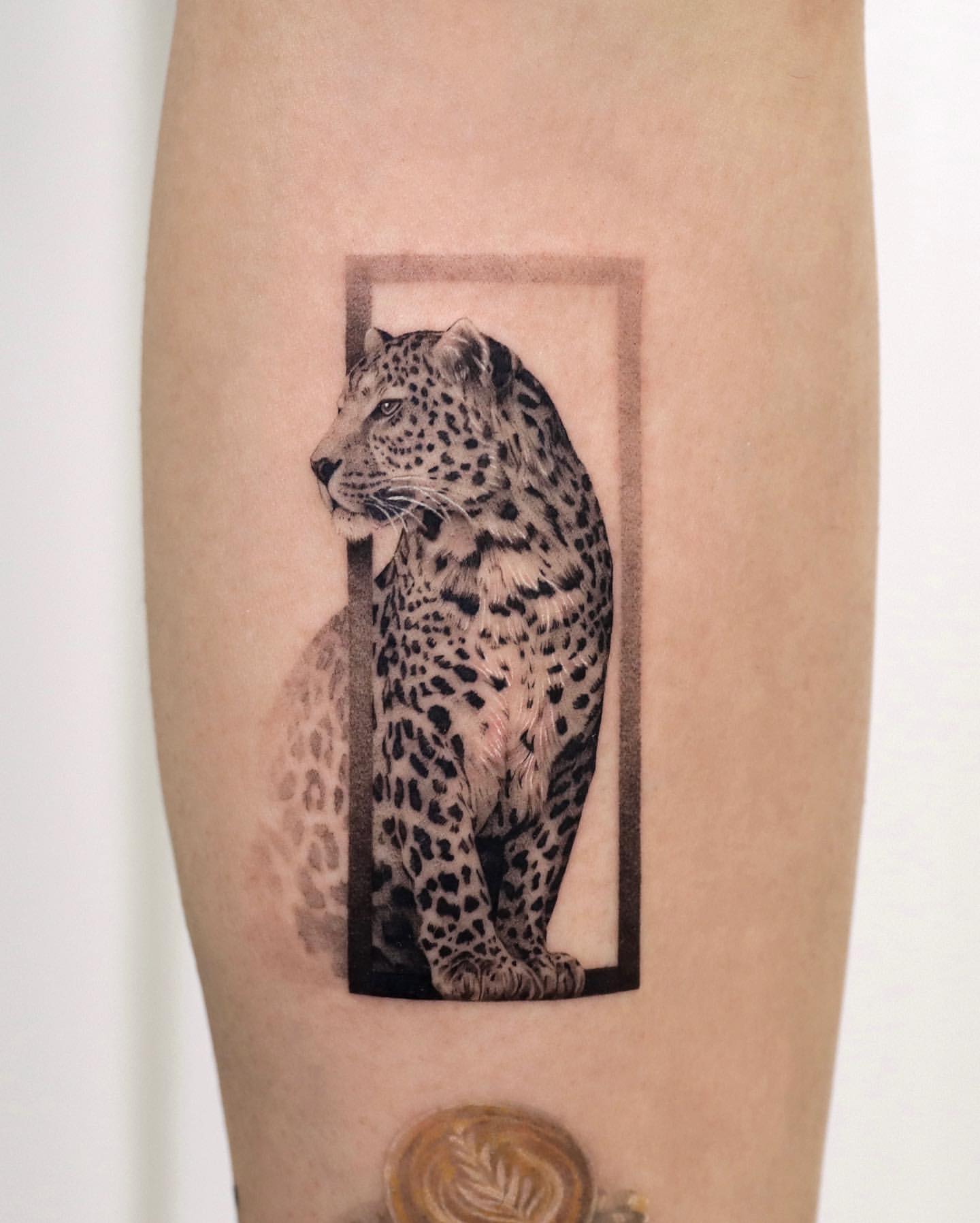 Leopard and Jaguar Tattoo Ideas 12