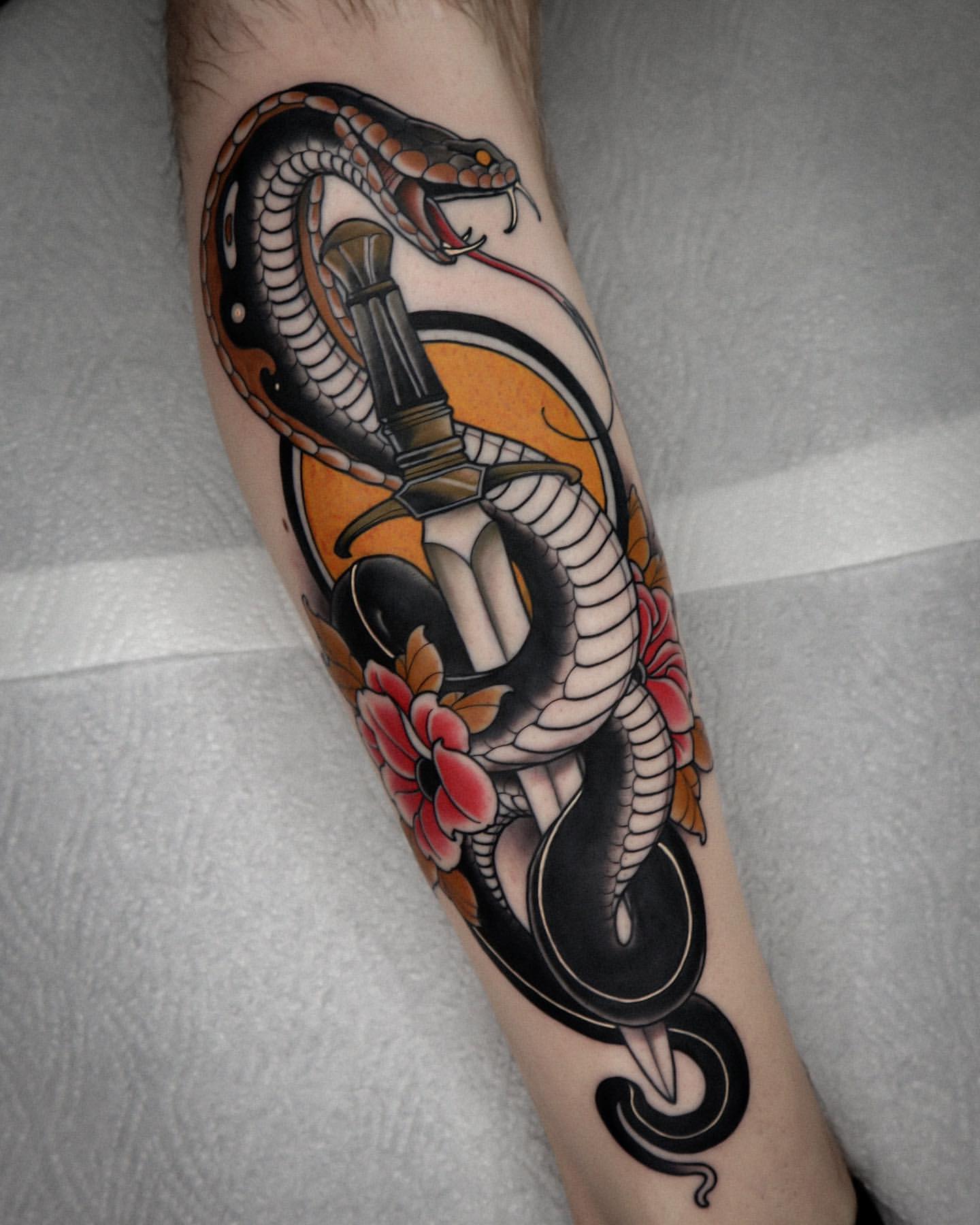 Cobra Tattoo Ideas 22
