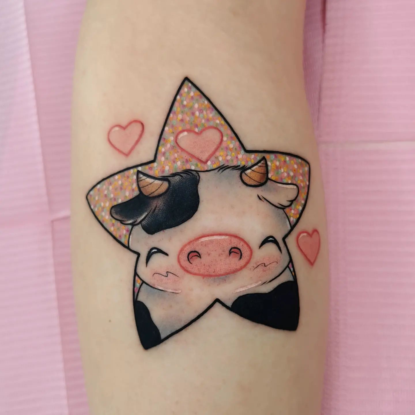 Cow Tattoo Ideas 18