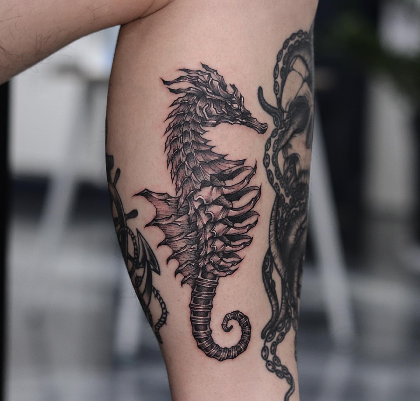 Seahorse Tattoo Ideas 21