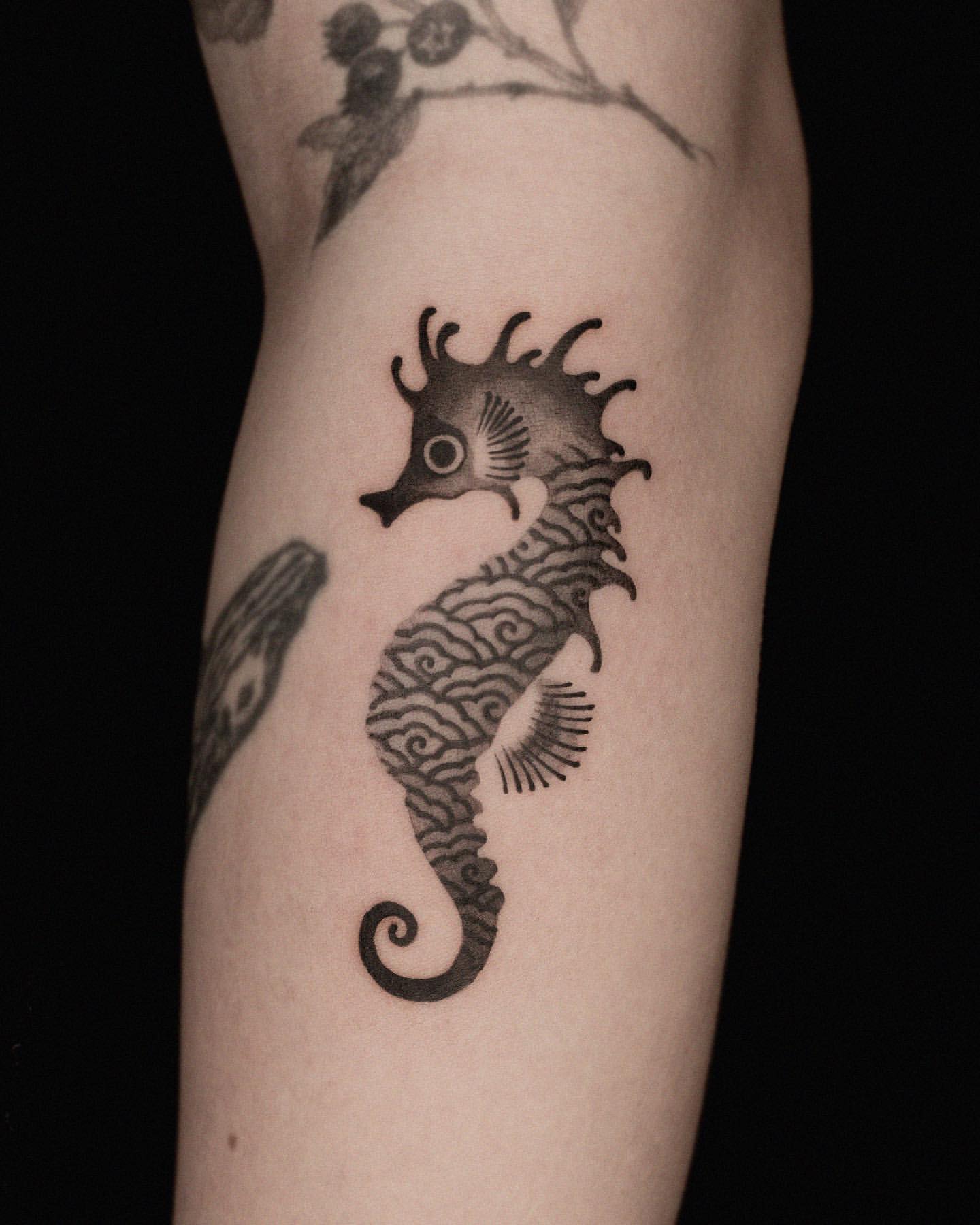 Seahorse Tattoo Ideas 22