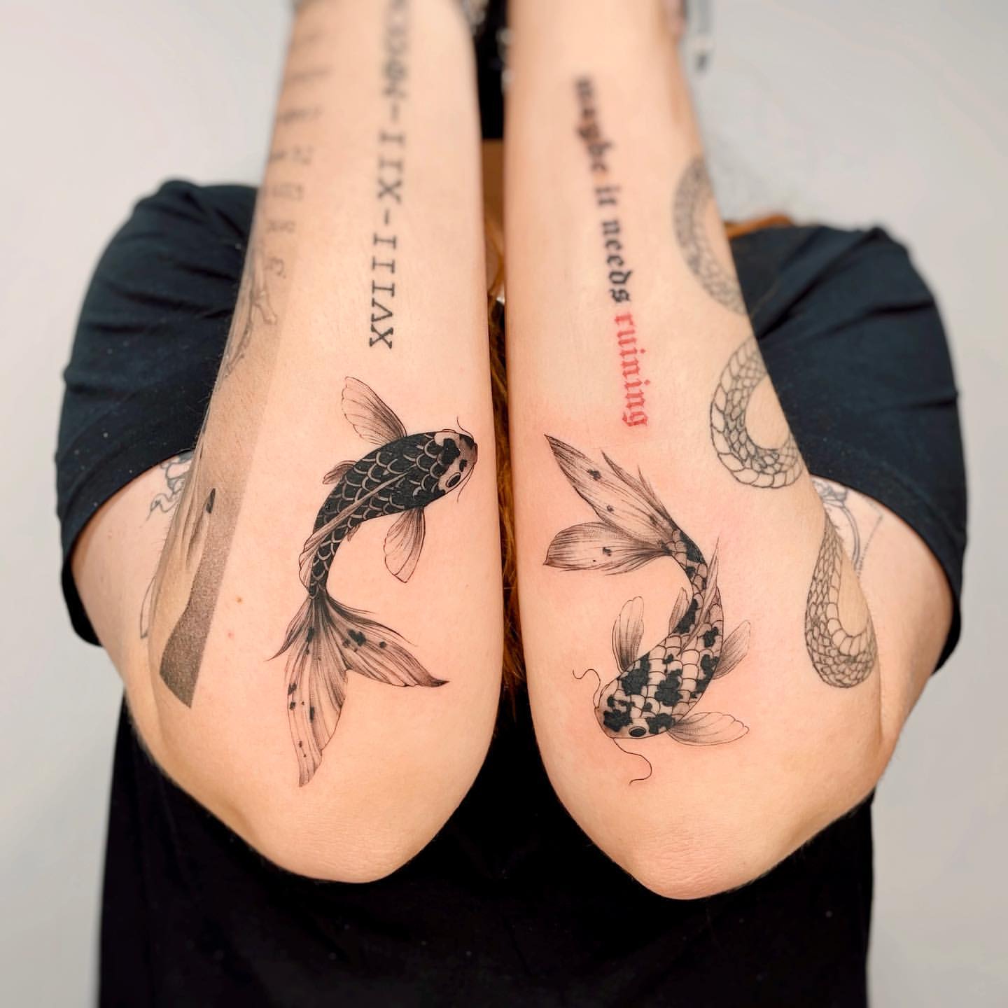 Mens fish tattoos