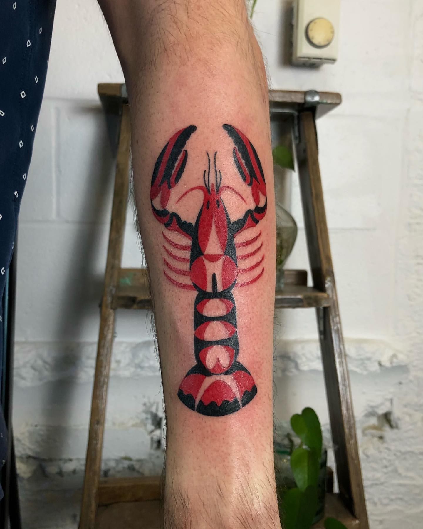 Lobster Tattoo Ideas 27