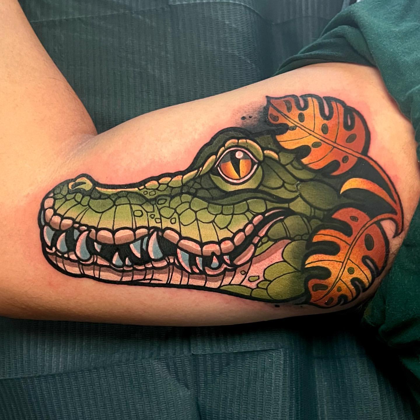 Alligator Tattoo Ideas 25