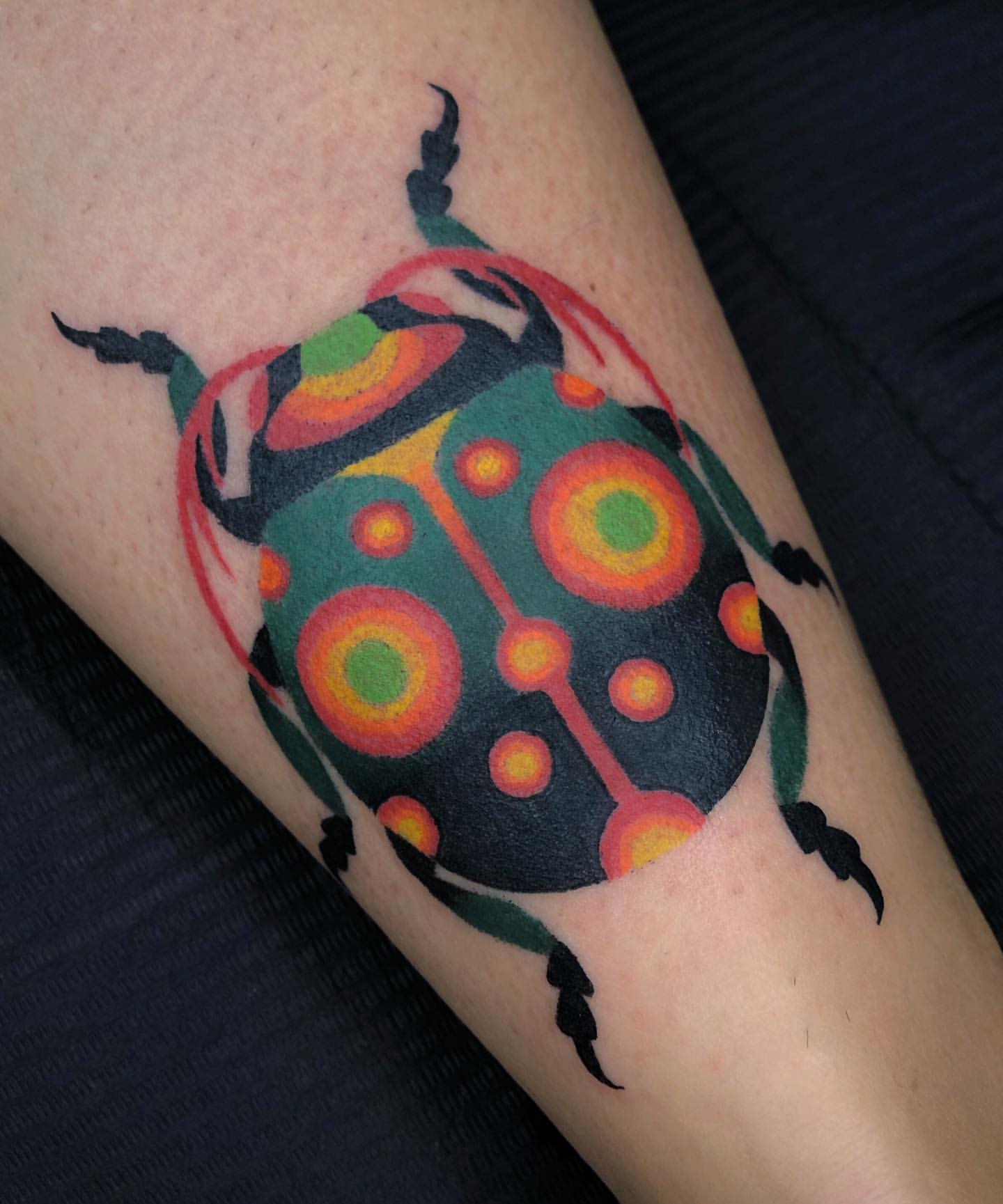 Ladybug Tattoo Ideas 28