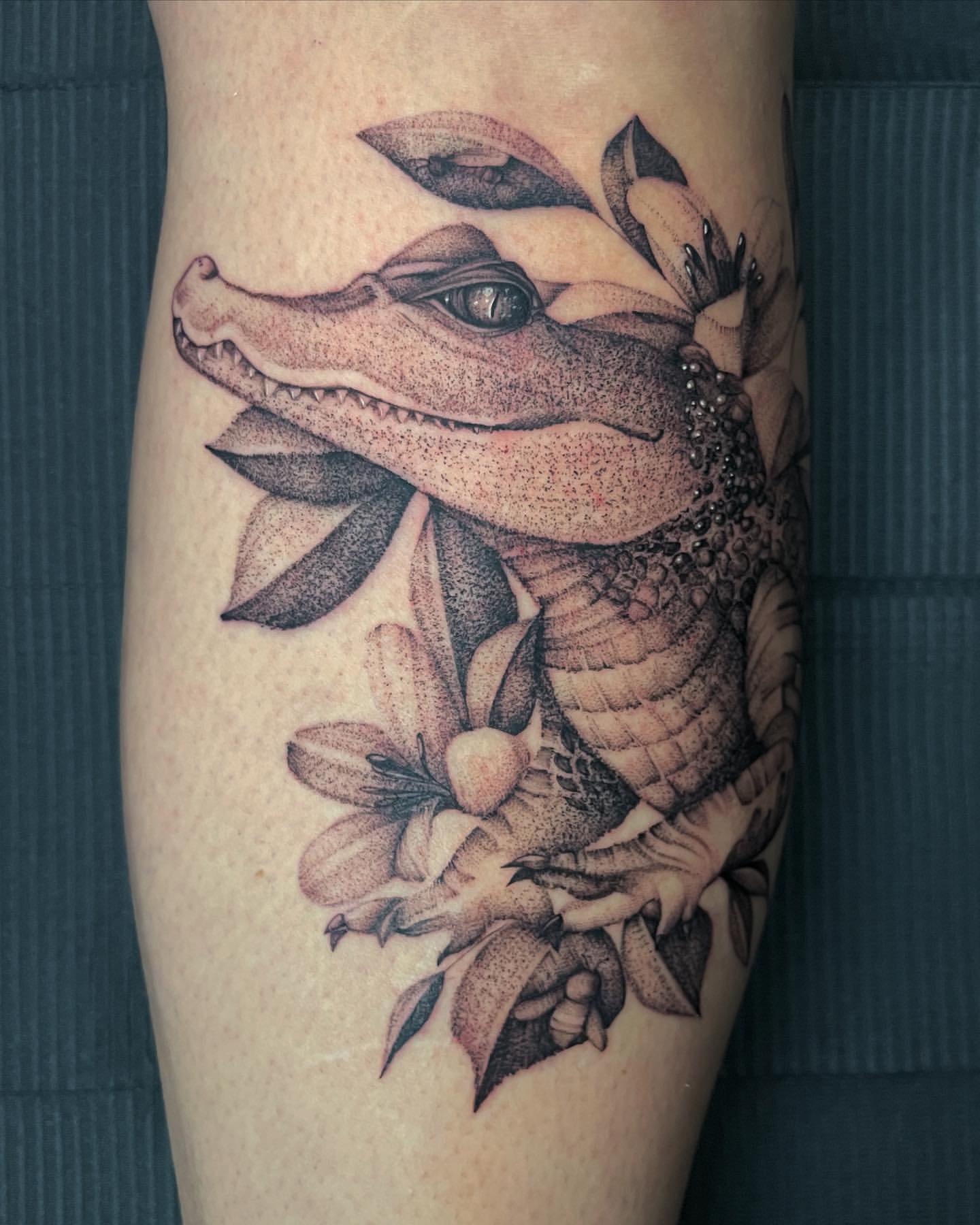Alligator Tattoo Ideas 28