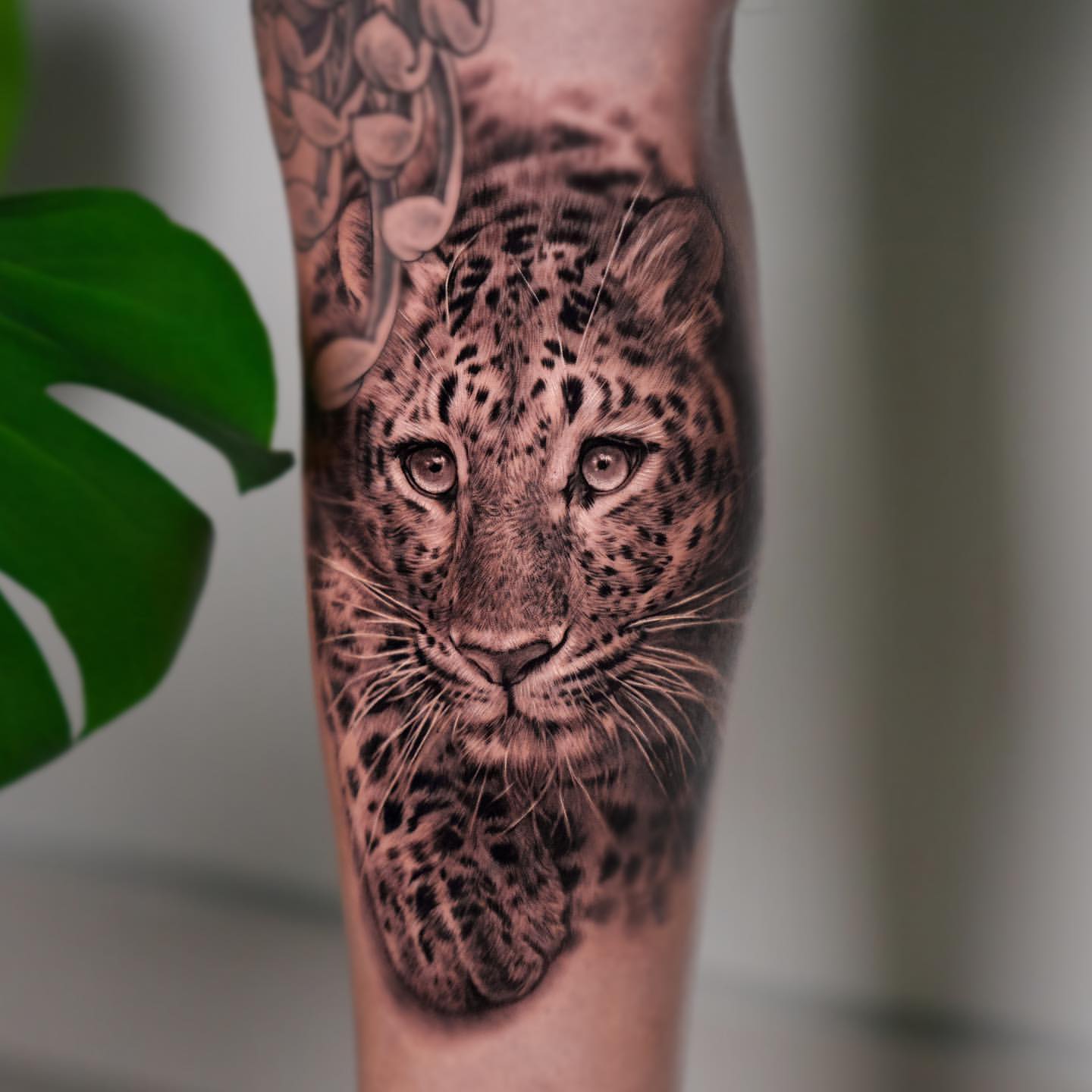 Leopard and Jaguar Tattoo Ideas 23