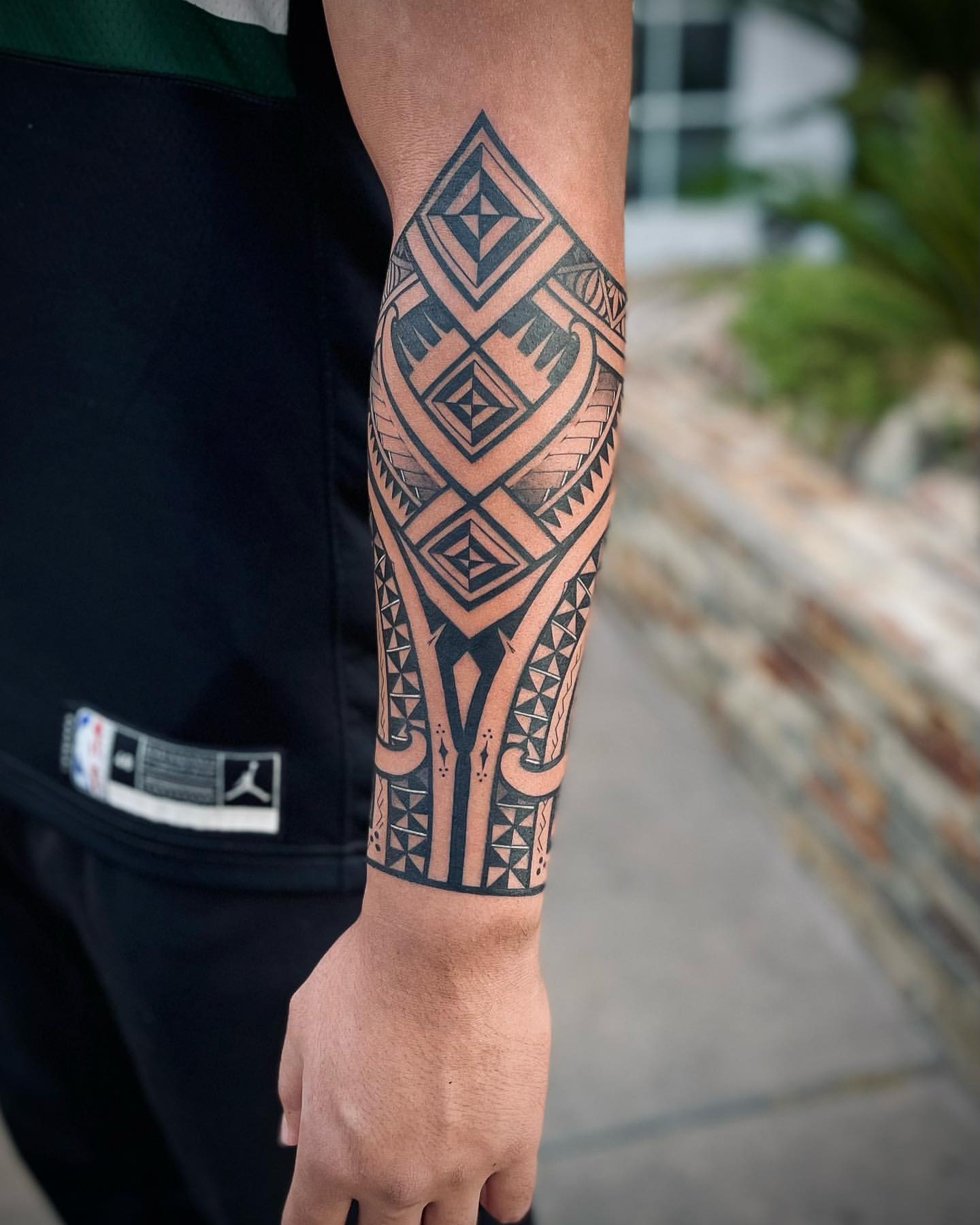 Tribal sword tattoo. Winged sharp sword with flowing wings in tribal style  for tattoo, religion and fantasy fiction design. | CanStock