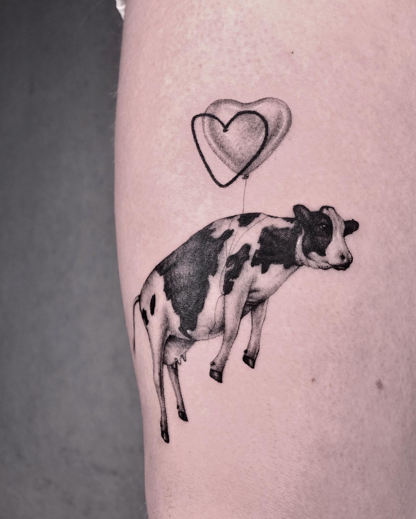 Cow Tattoo Ideas 29