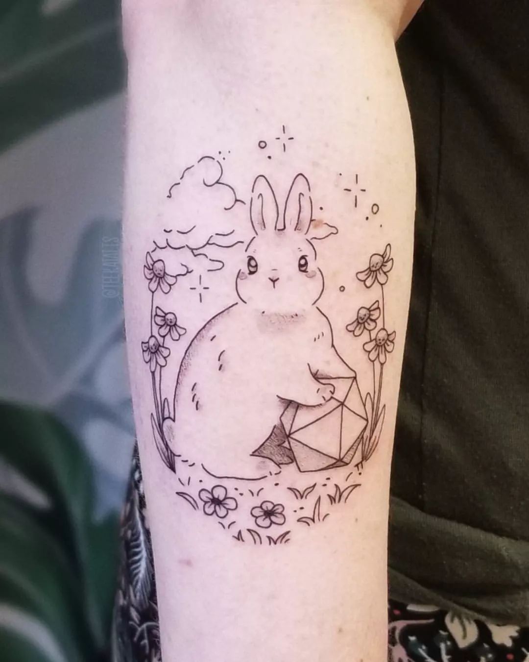 Rabbit Tattoo Ideas 13