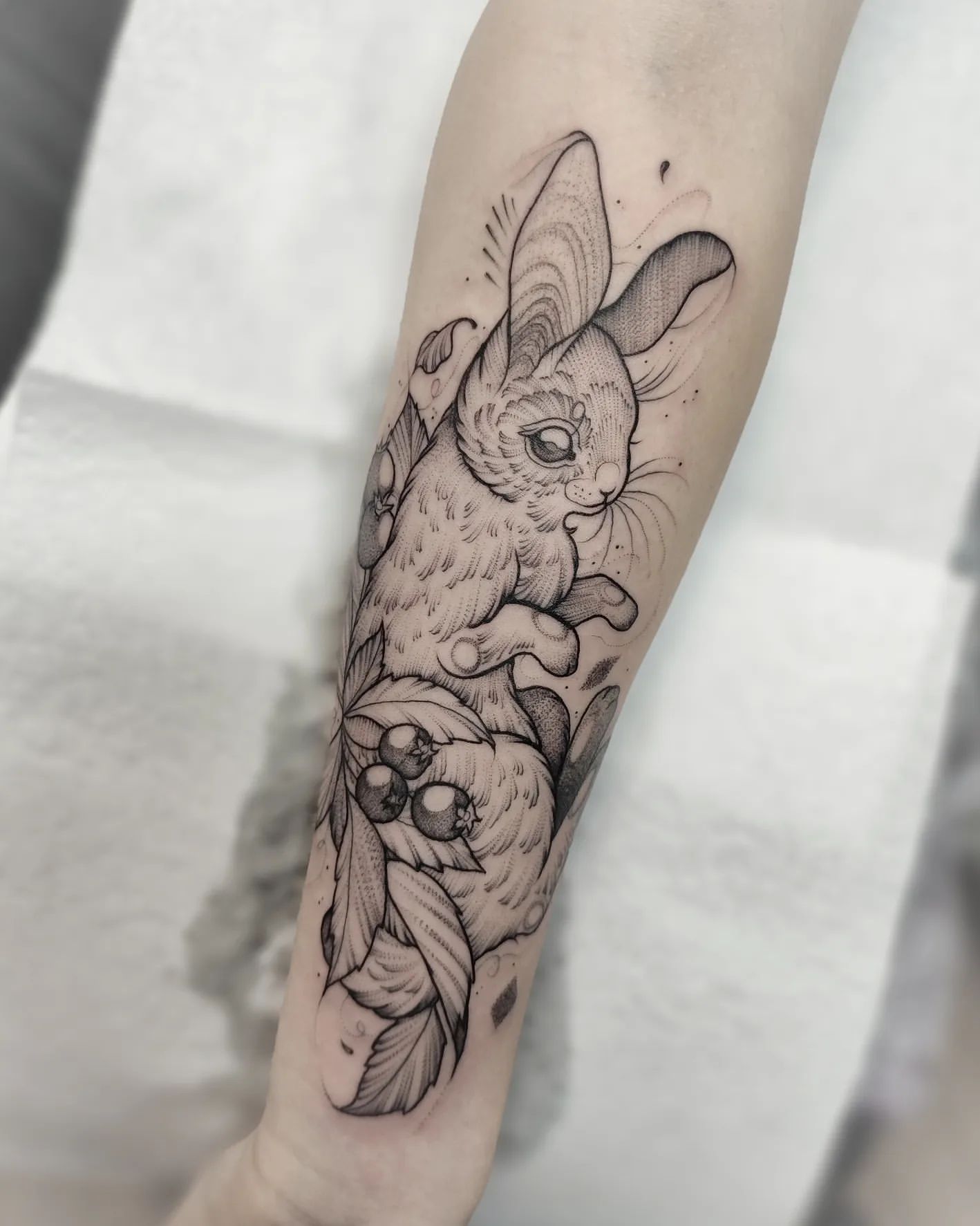 Rabbit Tattoo Ideas 19