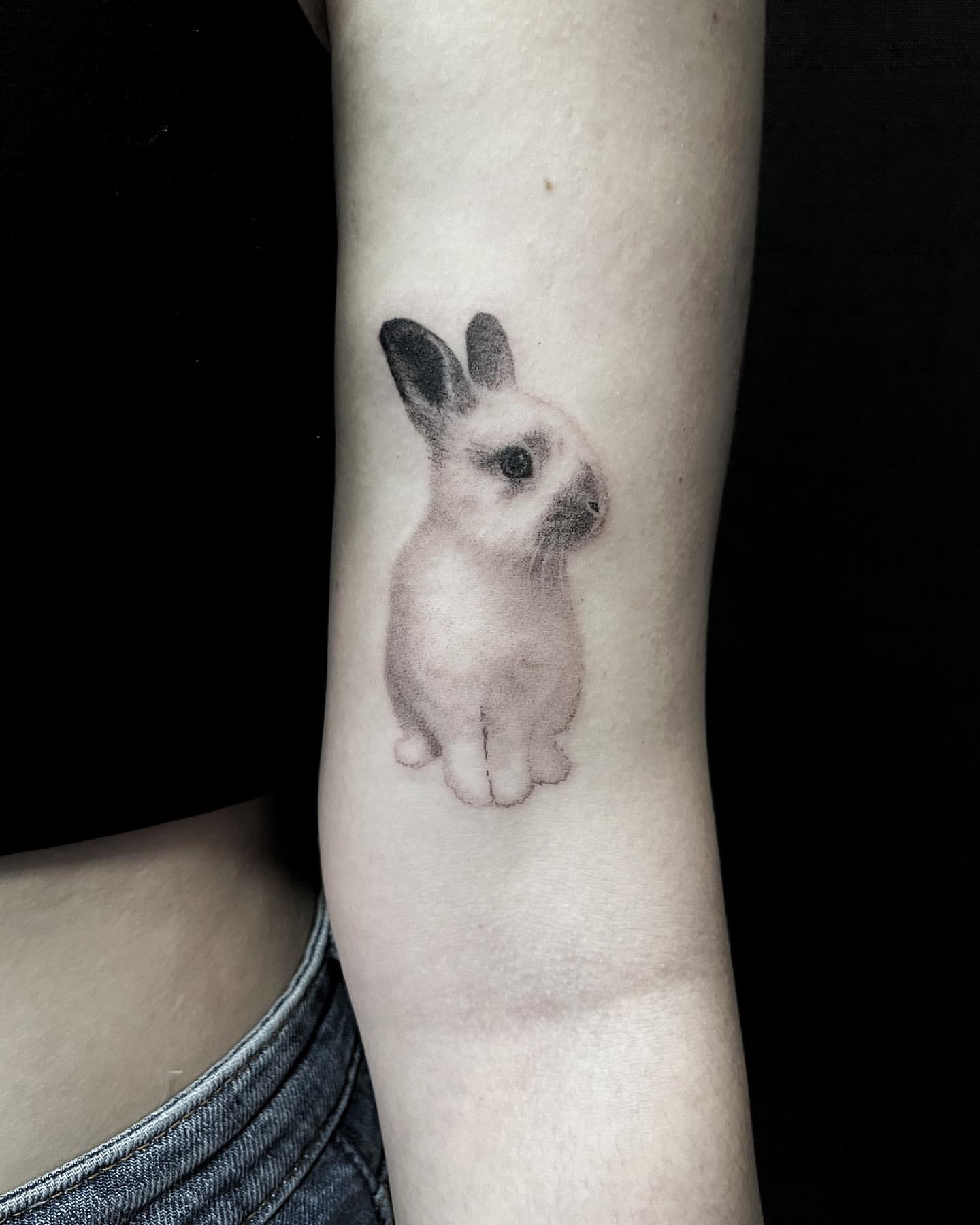 Rabbit Tattoo Ideas 28