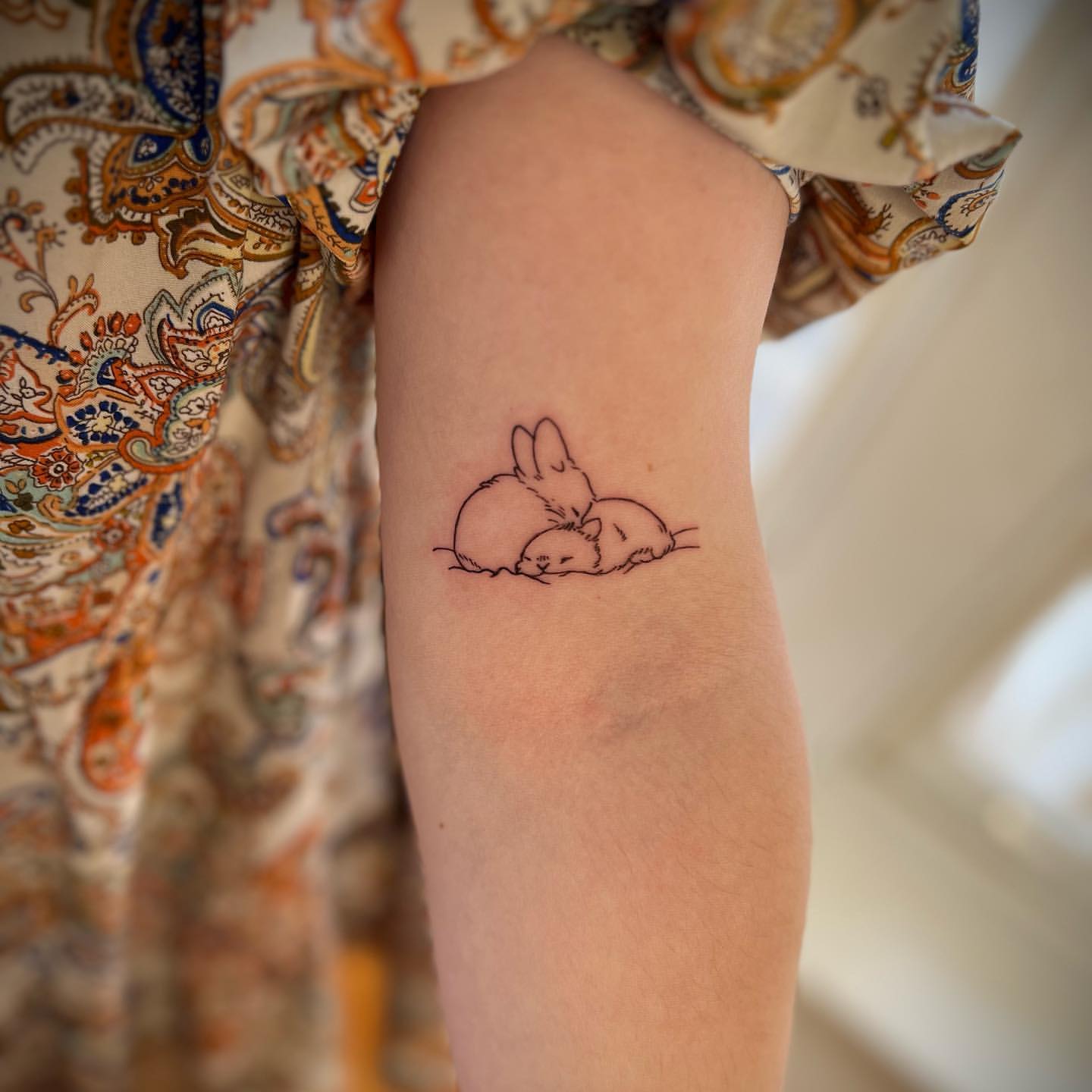 Rabbit Tattoo Ideas 29