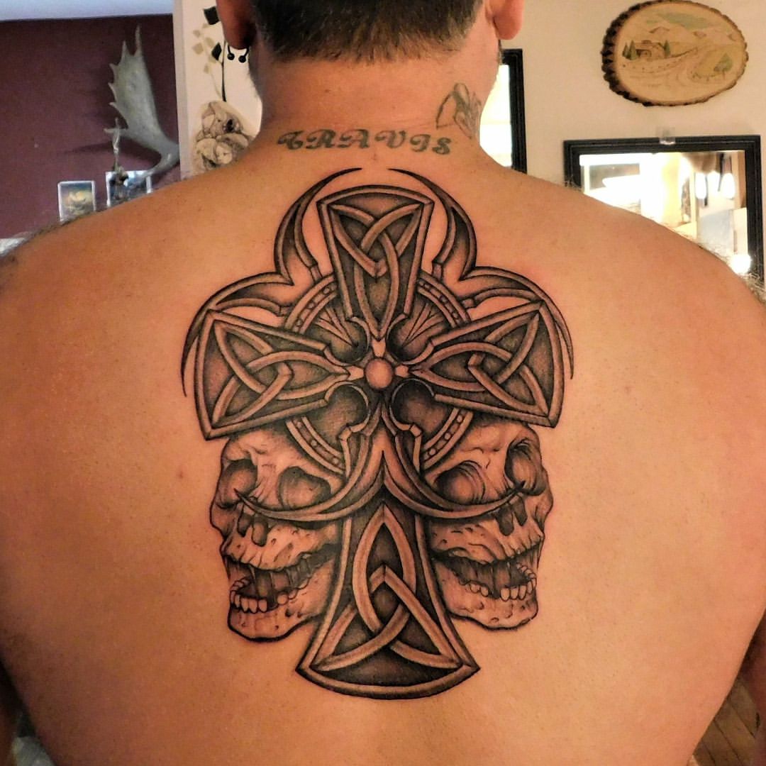 46 Celtic Cross Tattoos Designs