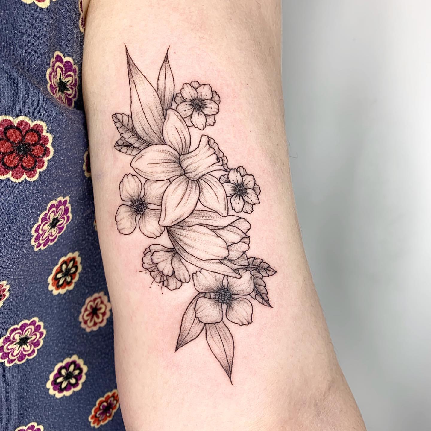 Daffodil Tattoo Ideas 1