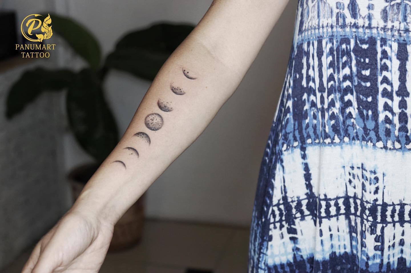 Moon Phases Tattoo Ideas 1